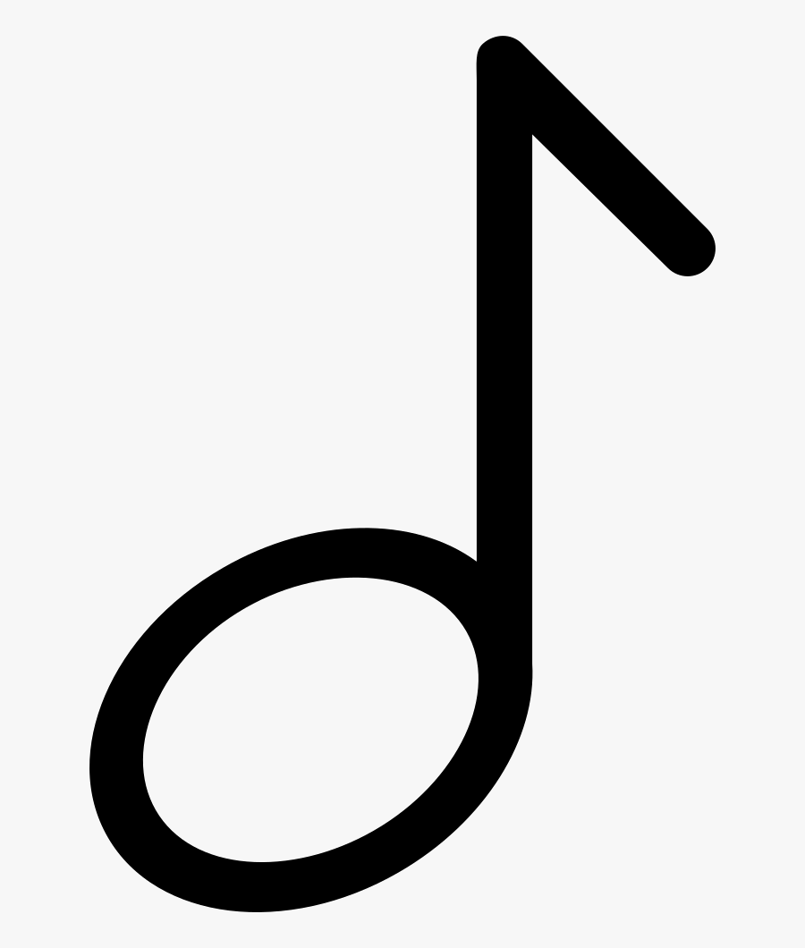 Musical Note Outlined Symbol Comments Clipart , Png - Portable Network Graphics, Transparent Clipart