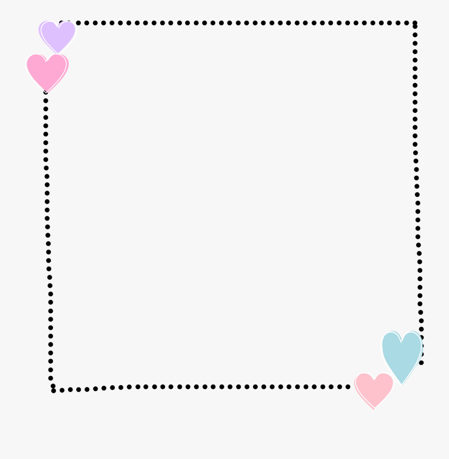 Heart Hd Photo Frame, Transparent Clipart