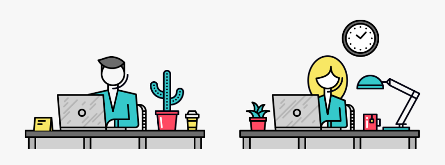 Call Centre, Transparent Clipart