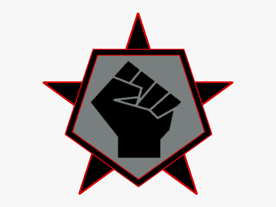 Transparent Pentagon Clipart - Power To The People Hand, Transparent Clipart
