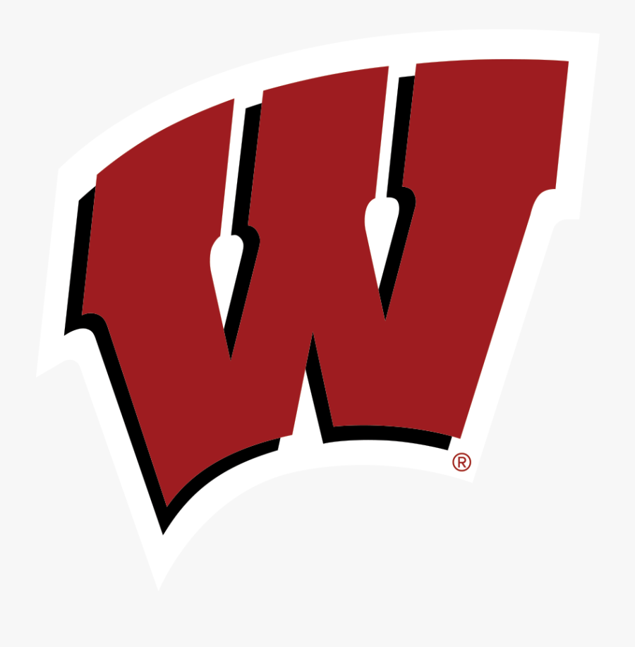 University Of Wisconsin • Joe Carney Director Of Operations - Wisconsin Badgers Logo Stencil, Transparent Clipart
