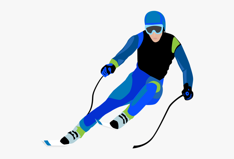 Ski Clipart Transparent Background - Transparent Skier Clipart, Transparent Clipart