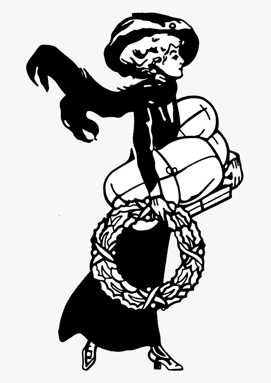 Clipart Vintage Christmas, Transparent Clipart