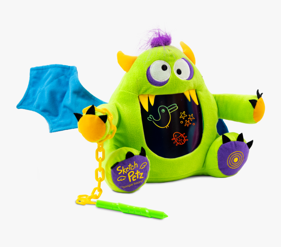 Sketch Petz™ Monster Front View"
 Class= - Boogie Board Sketch Petz, Transparent Clipart