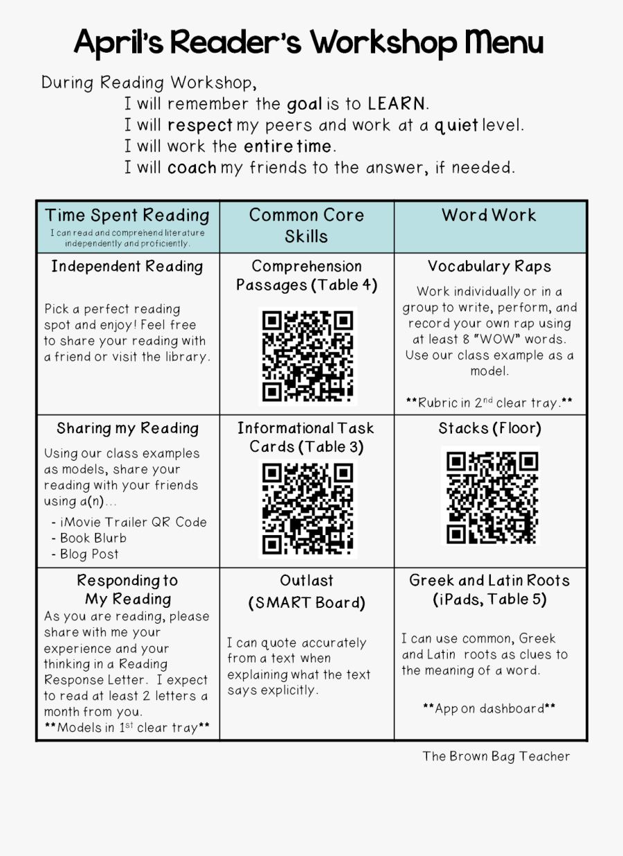 Writing Menu 5th Grade, Transparent Clipart