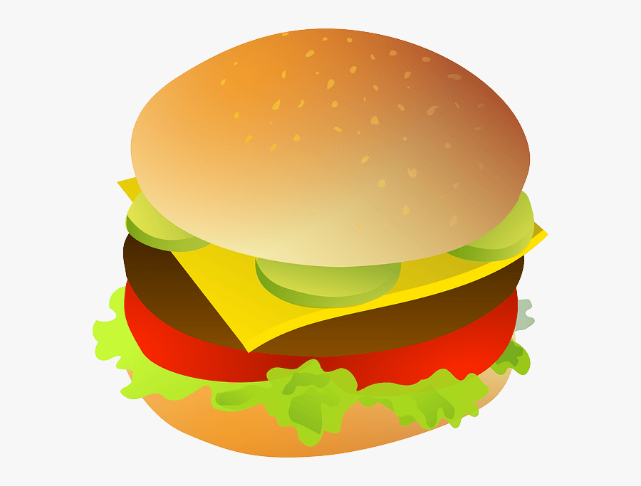 Hamburger Clip Art Clipart Free Clipart Microsoft Clipart - Cheese Burger Clip Art, Transparent Clipart