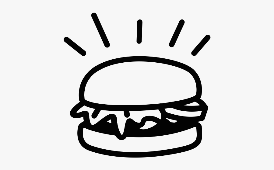 Burger Font, Transparent Clipart