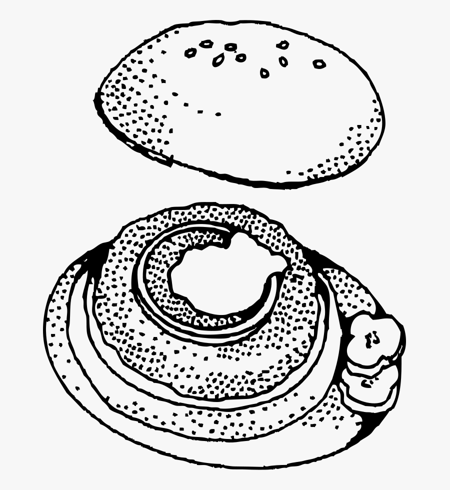 Tinapay Drawing, Transparent Clipart