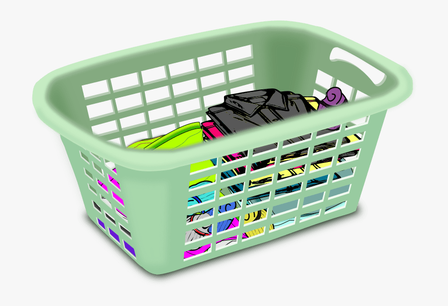 Laundry Basket Transparent Png, Transparent Clipart