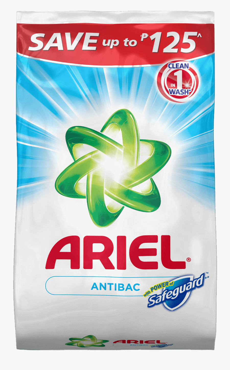 Laundry Clipart Tide Detergent - Ariel Powder Sunrise Fresh, Transparent Clipart