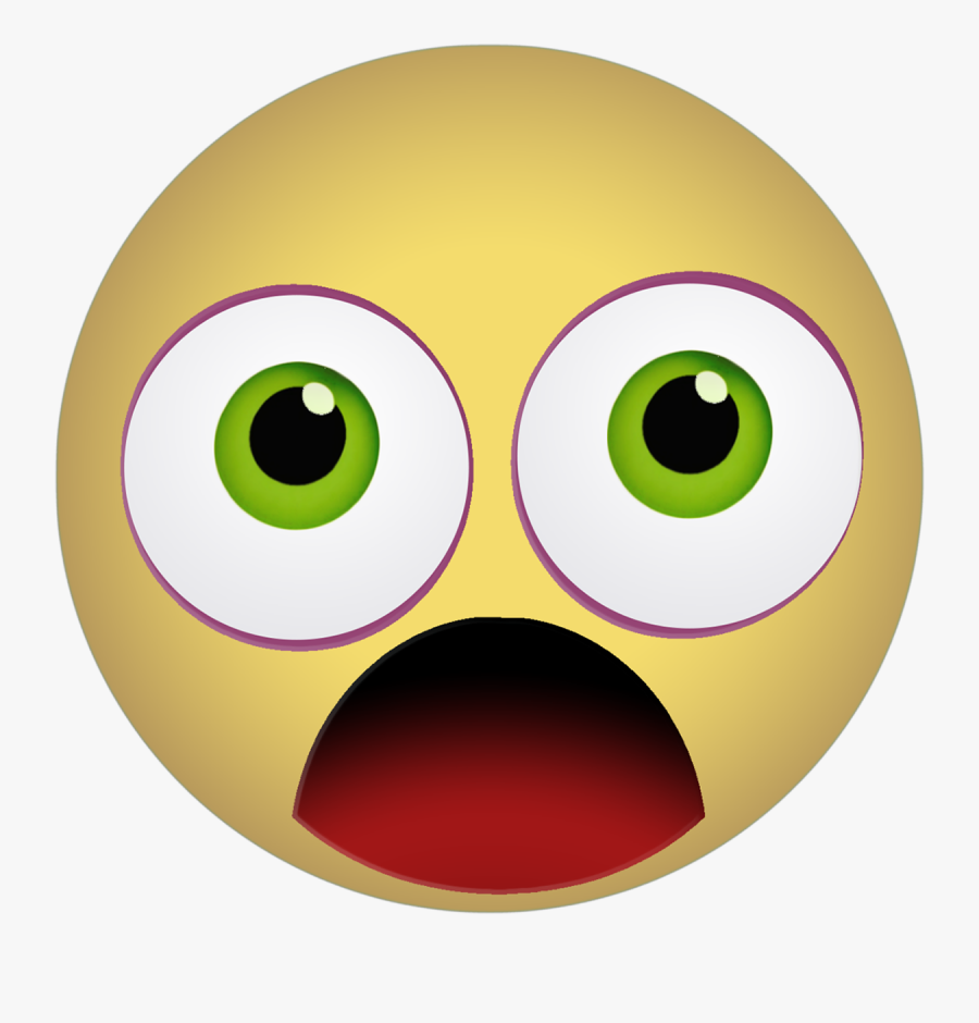 Emoticon Choqué Png, Transparent Clipart