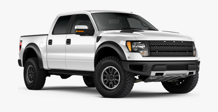 Pickup Truck Png Image - White Ford Raptor 2016, Transparent Clipart