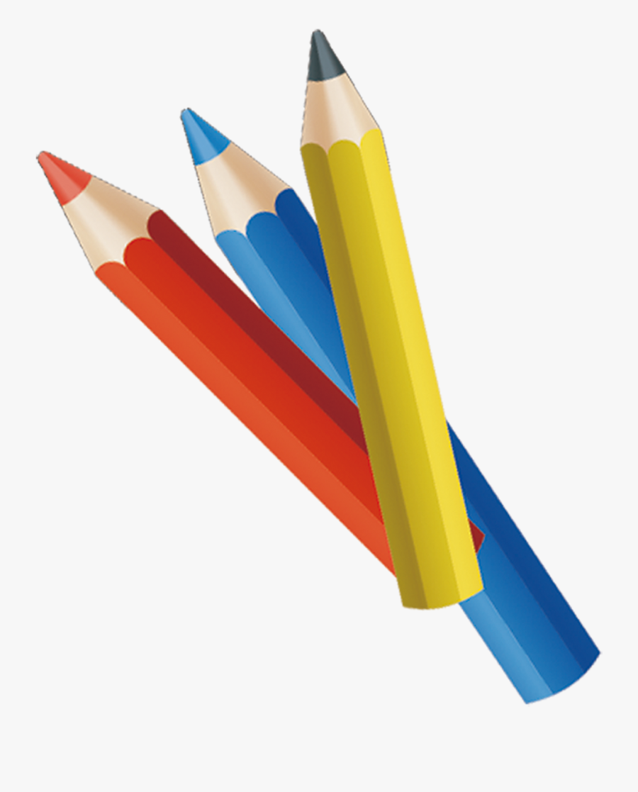 Colored Pencil Drawing - Clipart Colored Pencil Png, Transparent Clipart