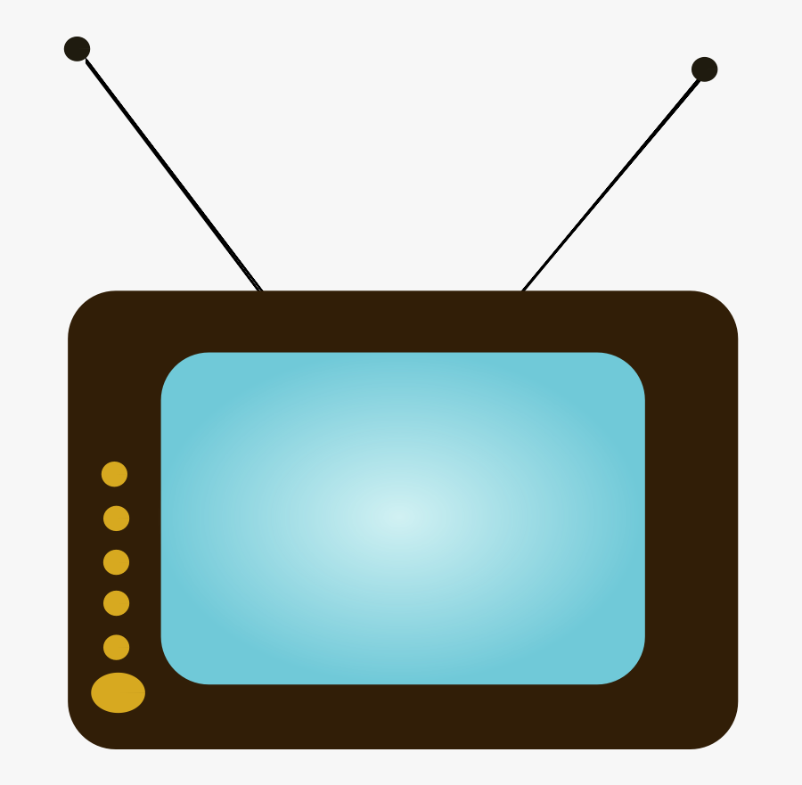 Tv Set - Clipart Images Of Electricity Appliances, Transparent Clipart