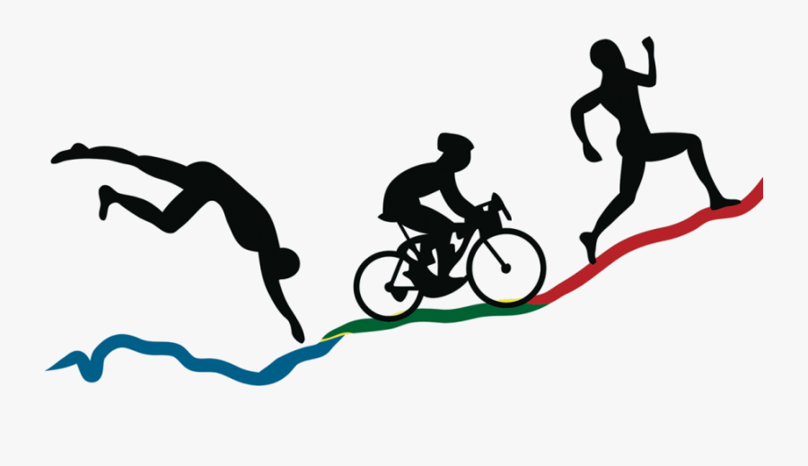 The Mindset Challenge Hub - Triathlon Clipart, Transparent Clipart