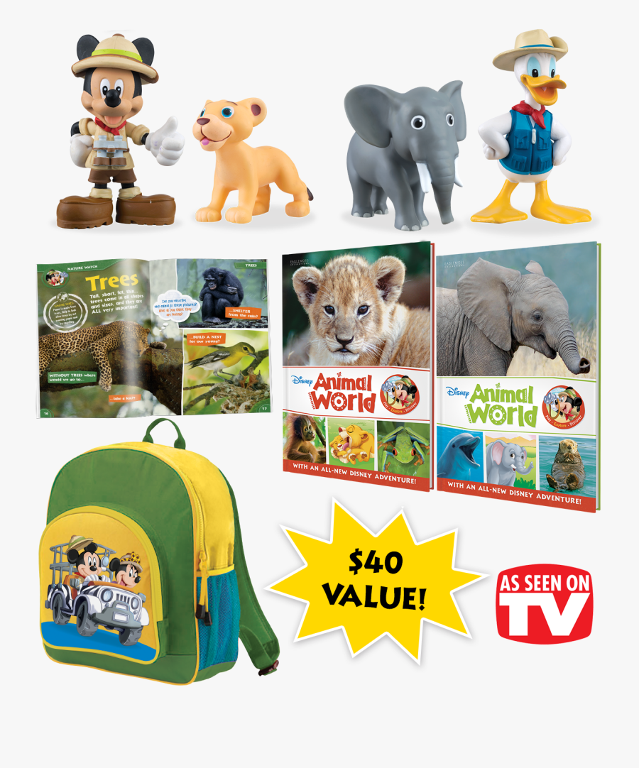 Disney Animal World Toys, Transparent Clipart