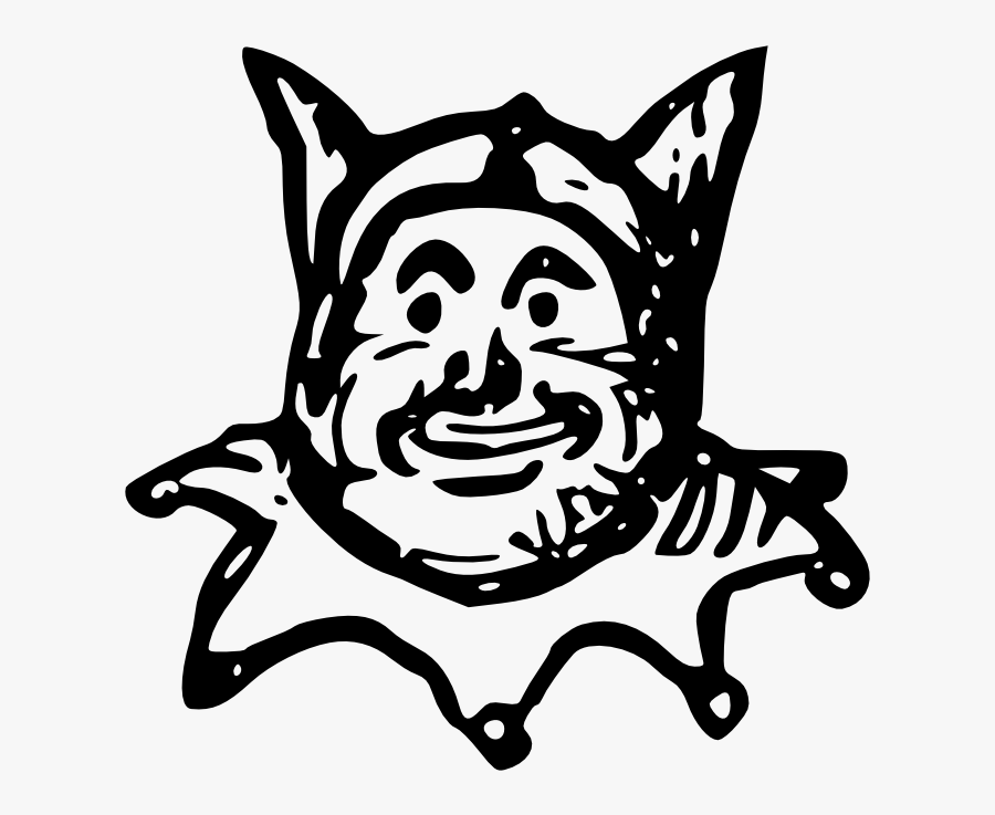 An Happy Jester - Jester, Transparent Clipart