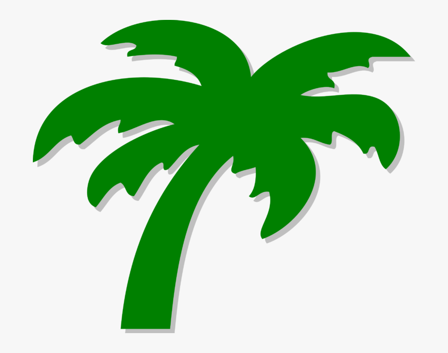 Palm Tree Png Green, Transparent Clipart