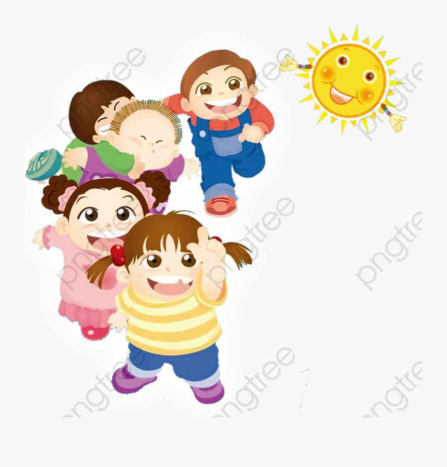 Sun Tree Kids Png - Imagen Niños Png, Transparent Clipart