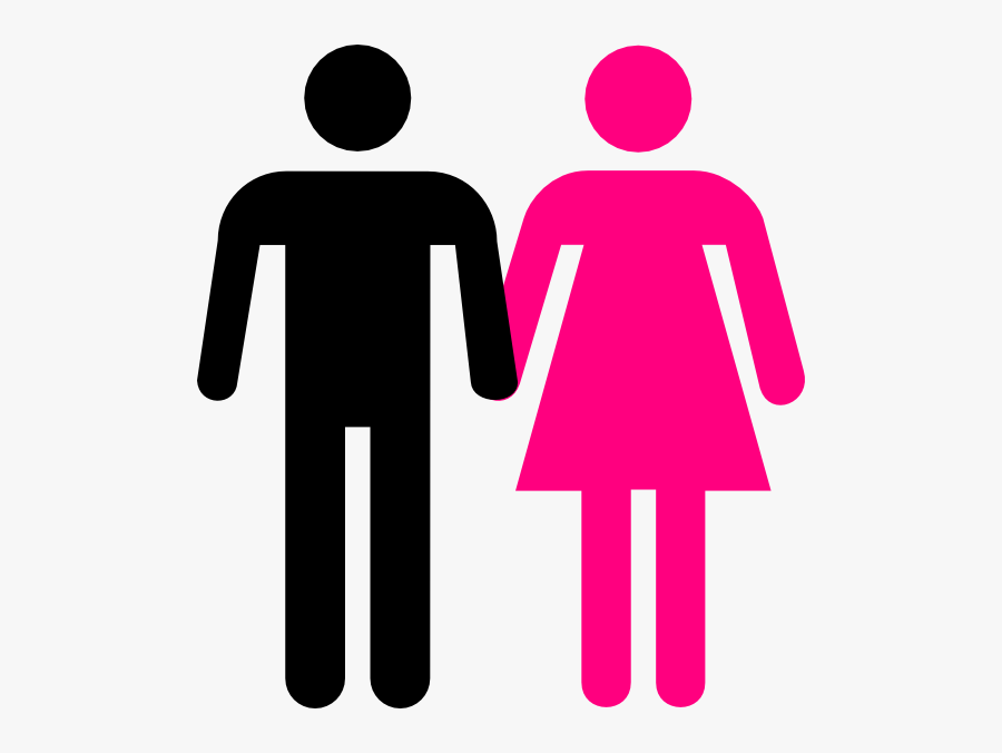 Stick Men And Women, Transparent Clipart