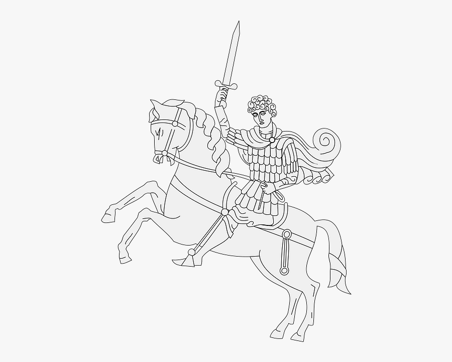 Saint George And The Dragon Flag, Transparent Clipart