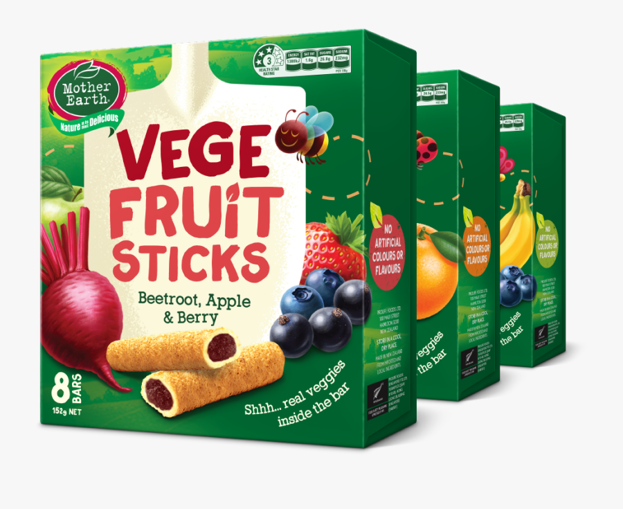 Mother Earth Vege Fruit Sticks , Png Download - Mother Earth Vege Fruit Sticks, Transparent Clipart