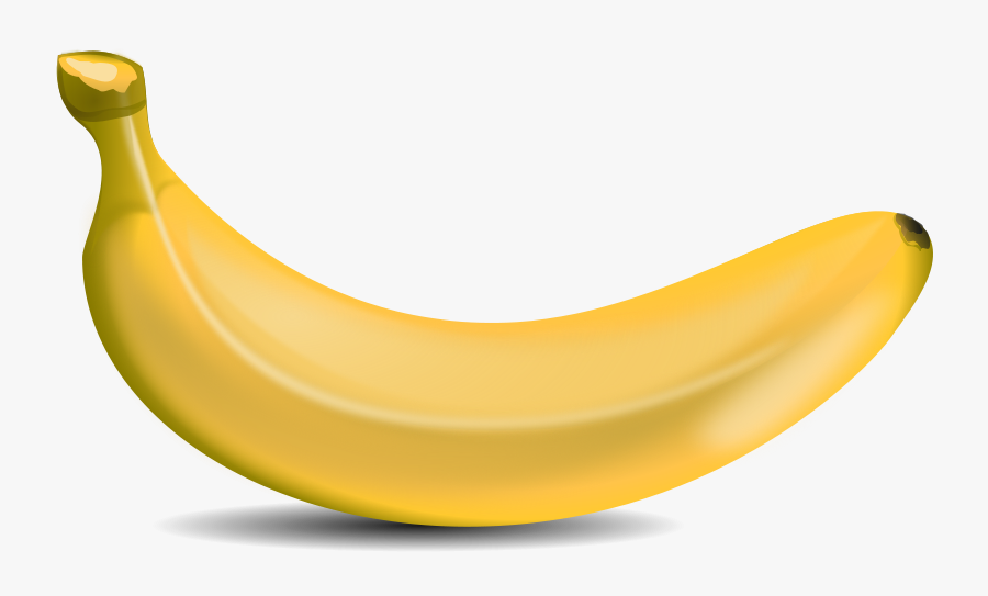 Banana - Yellow Banana Clipart, Transparent Clipart