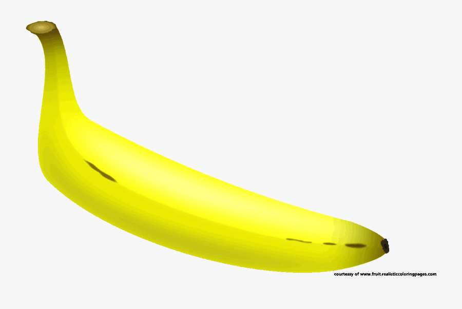 Transparent Banana Split Clipart - Saba Banana, Transparent Clipart