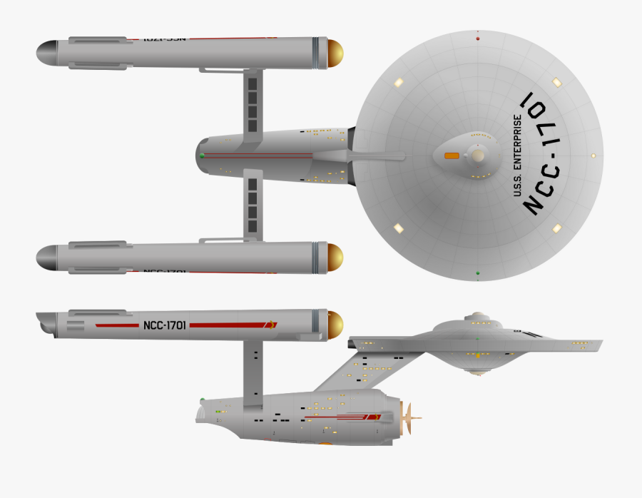 Uss Enterprise Ncc 1701, Transparent Clipart