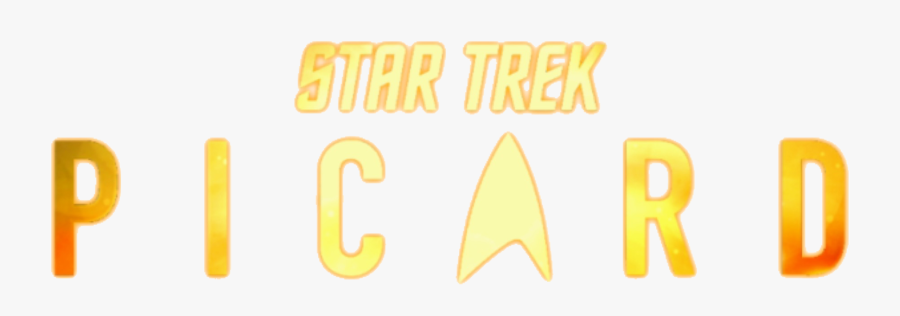 Transparent Starship Enterprise Clipart - Star Trek Picard Logo Png, Transparent Clipart