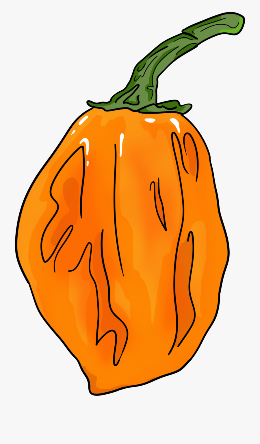 Pin By Mojo Coffee Time On Chili Peppers And Hot Stuff - Jack-o'-lantern, Transparent Clipart