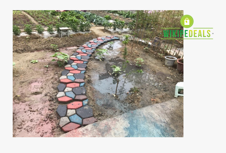 Transparent Cobblestone Path Clipart - Cement Paving Diy Stepping Stone, Transparent Clipart