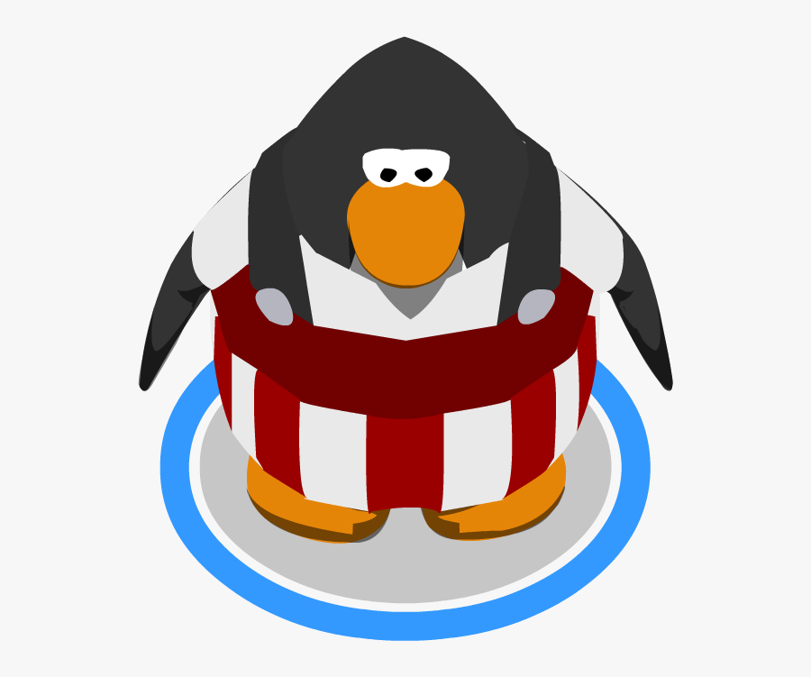 Striped Overalls In-game - Club Penguin Transparent, Transparent Clipart