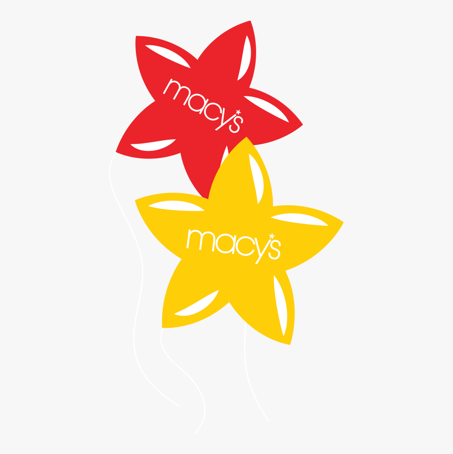 Macy's Star Balloon Clipart, Transparent Clipart