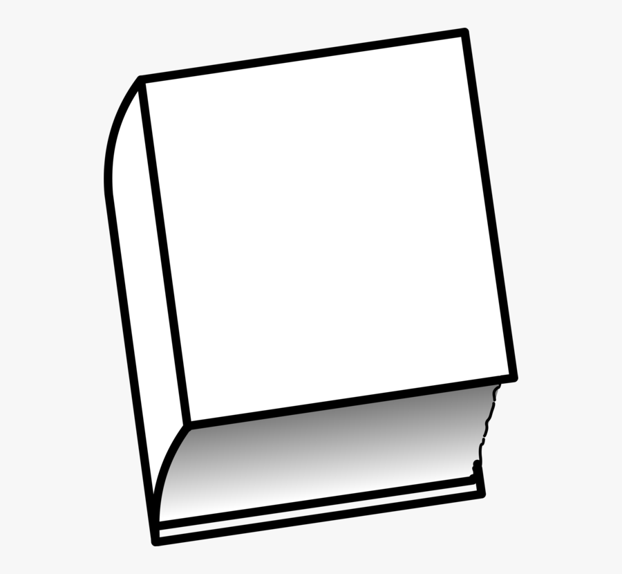 Square,angle,area - Book Closed Clip Art, Transparent Clipart