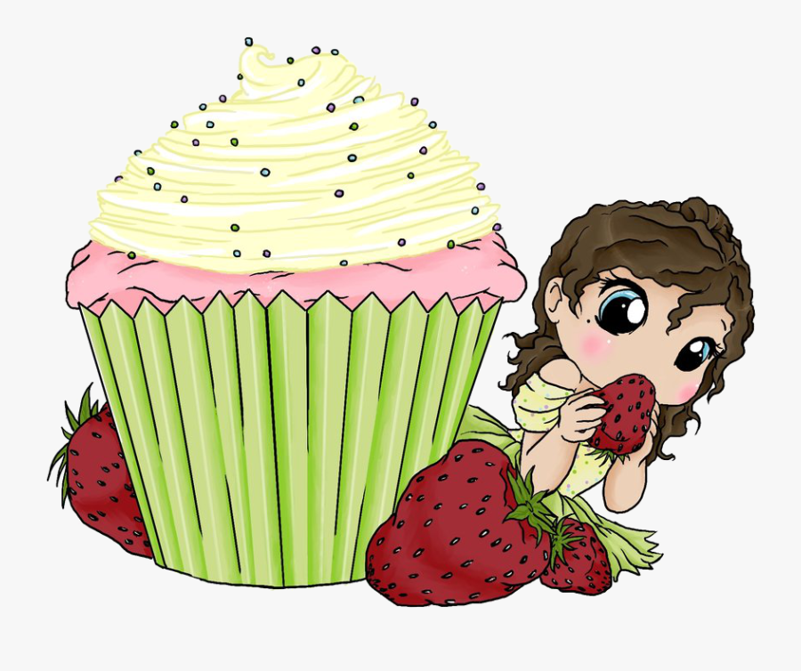 Cupcake By Art Forarts Sake On Clipart Library - Illustration, Transparent Clipart