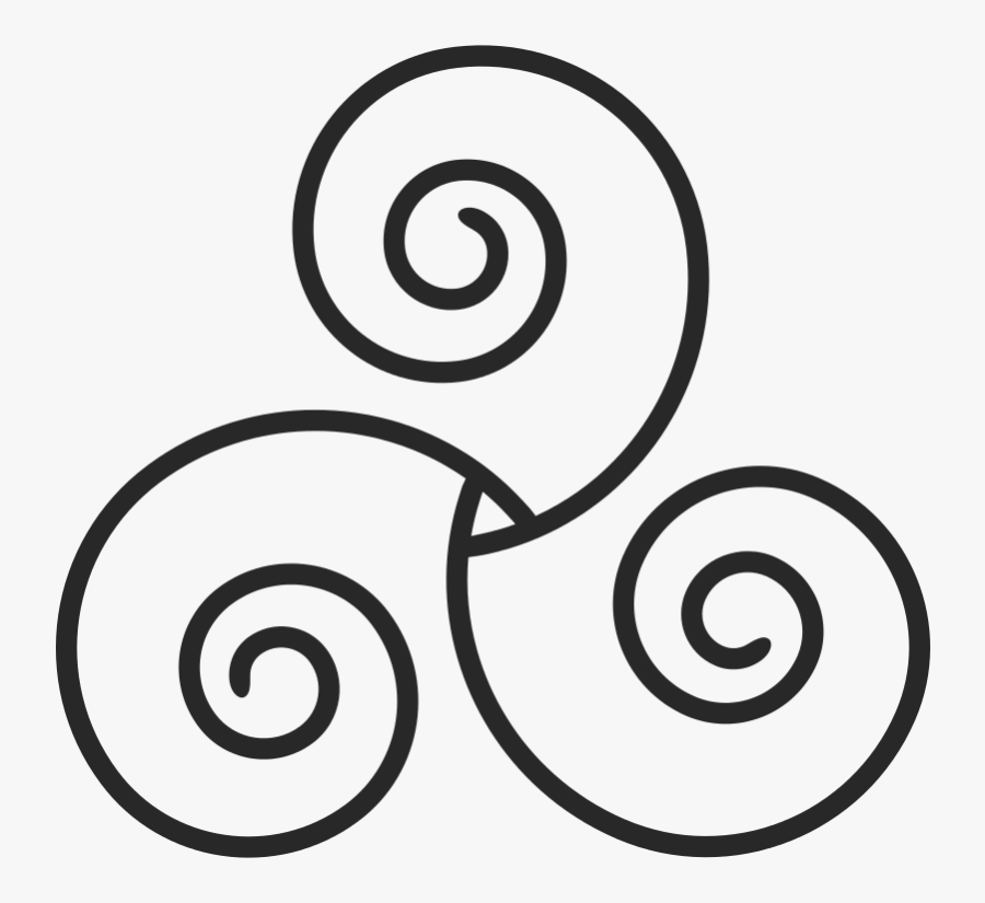 Triskelion Clip Art, Transparent Clipart