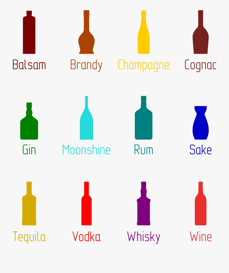 Glass Clipart Brandy - Alcoholic Drink, Transparent Clipart
