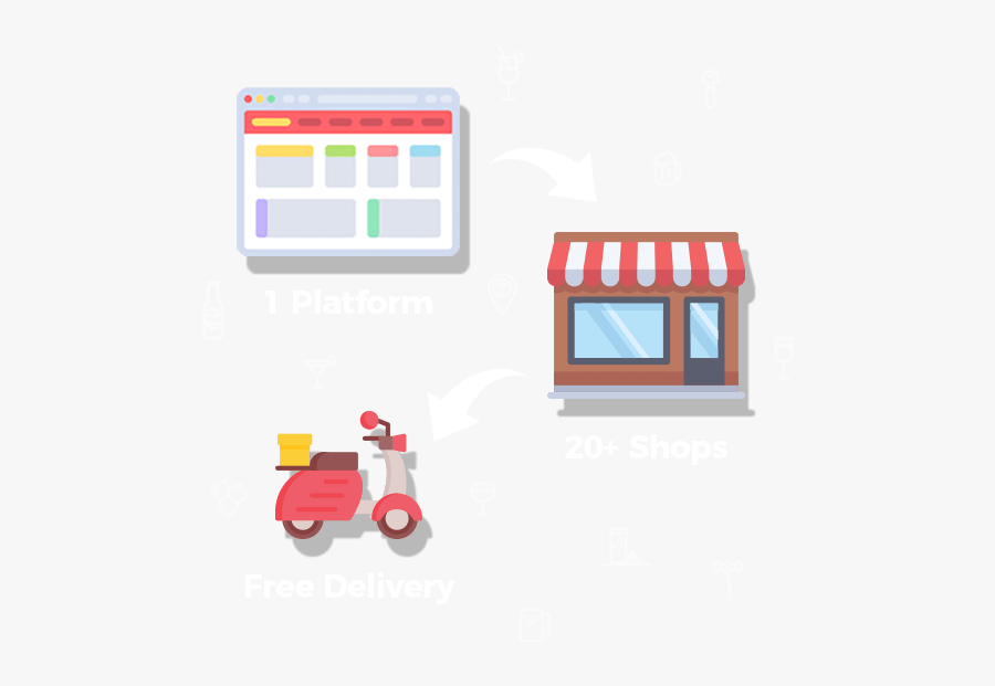 Wineknot Hk Liquor Service - Model Car, Transparent Clipart