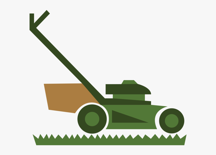 Florus Icons Lawncare - Transparent Lawn Mower Cartoon, Transparent Clipart