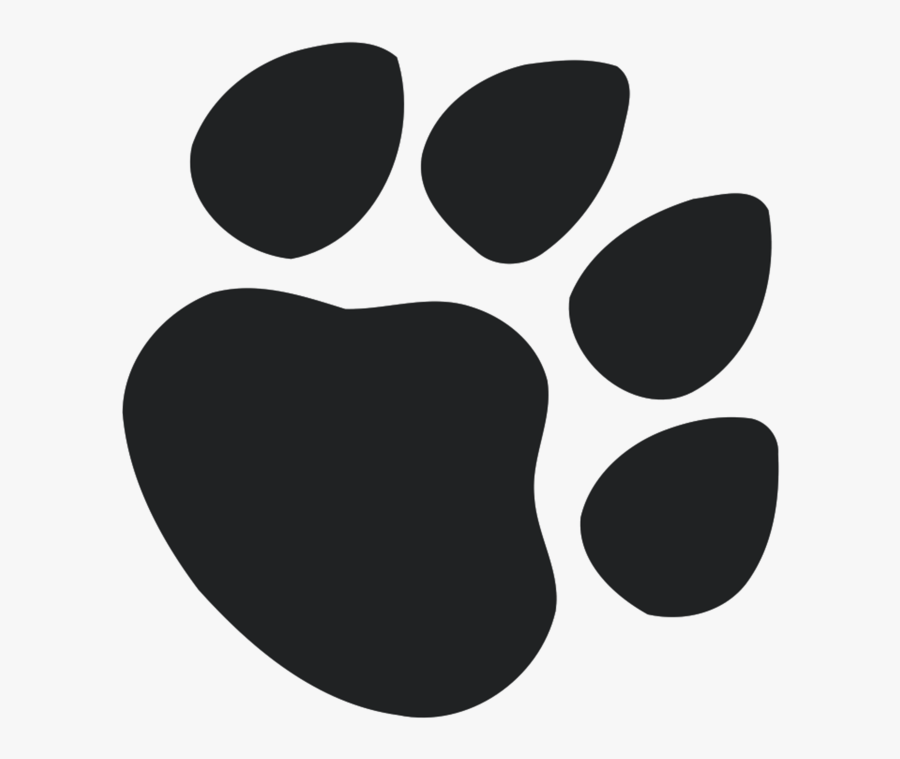 Paw Print T-shirt - Dog Paw Print Free Vector, Transparent Clipart