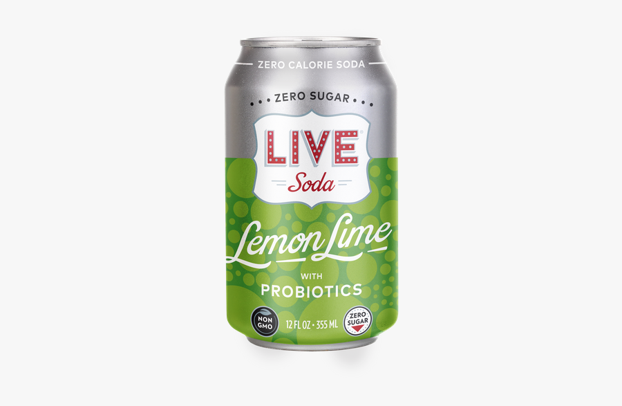 Live Ps Can Lime - Live Soda Lemon Lime, Transparent Clipart