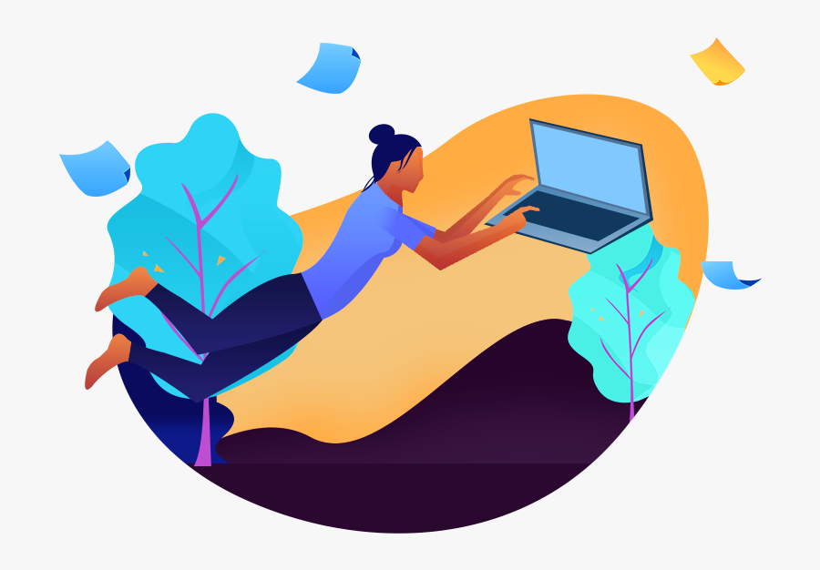 Illustration Clipart , Png Download - Illustration Girl Fly, Transparent Clipart