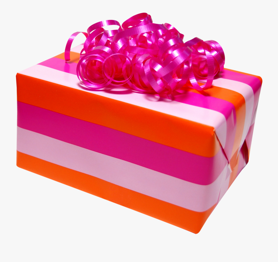 Pink Present Box Png Image - Birthday Gifts Png Imahes, Transparent Clipart