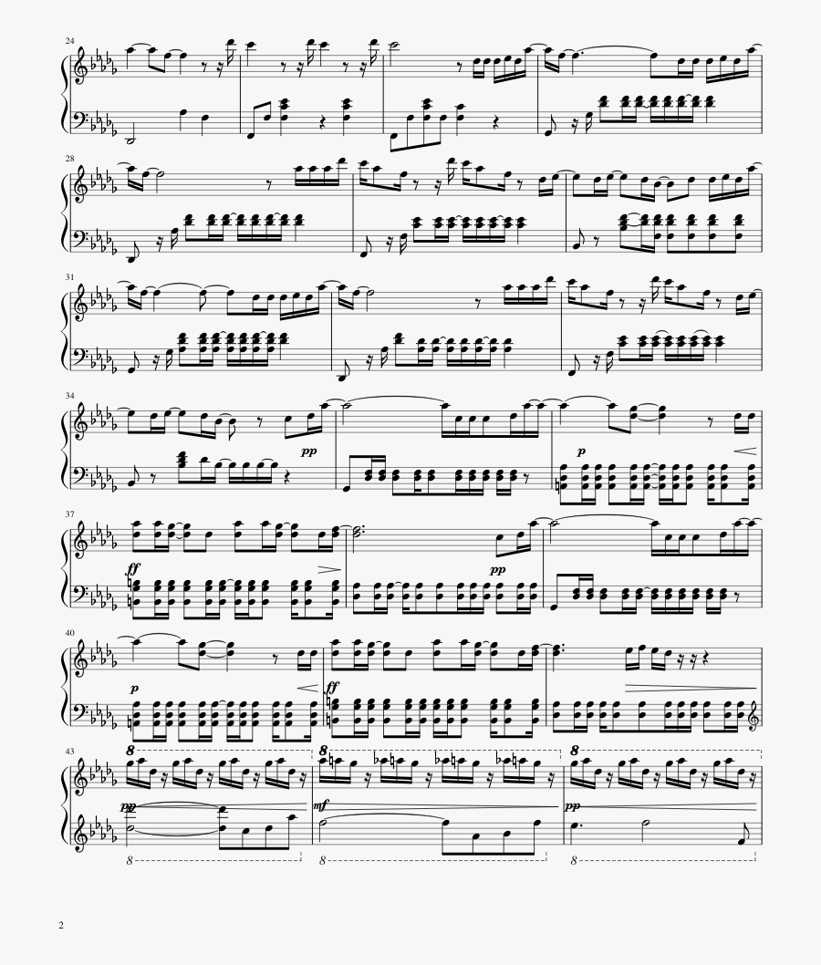 Butterfly Bts Piano Notes, Transparent Clipart