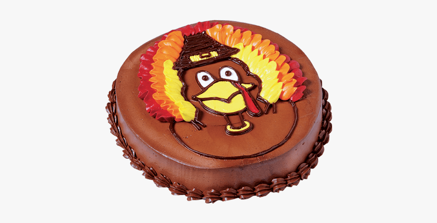 Carvel Turkey Cake, Transparent Clipart