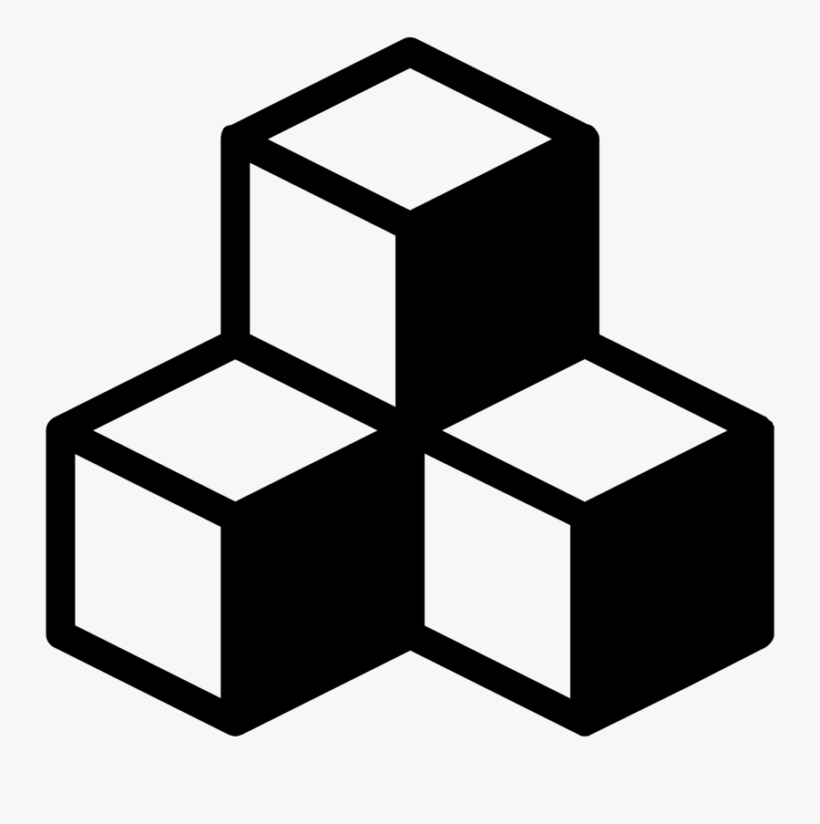 Ice Cube Icon Png - Cubes Icon Png, Transparent Clipart