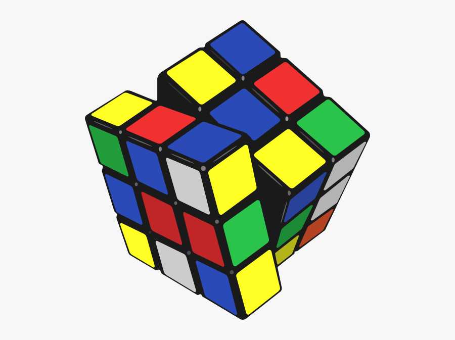 Rubiks Cube Svg Clip Arts - Rubiks Cube Clip Art, Transparent Clipart