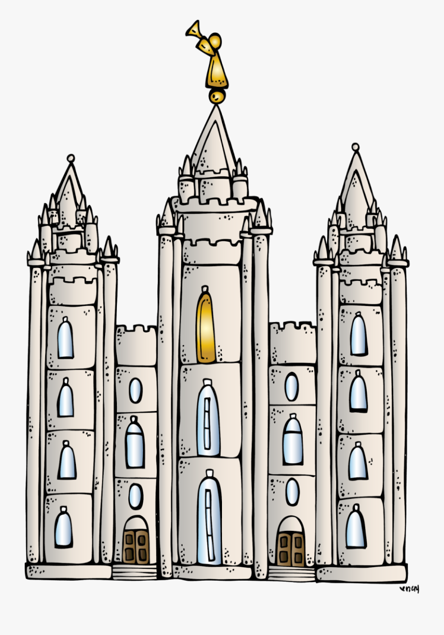 Clipart Temple Lds - Lds Clip Art Temple, Transparent Clipart