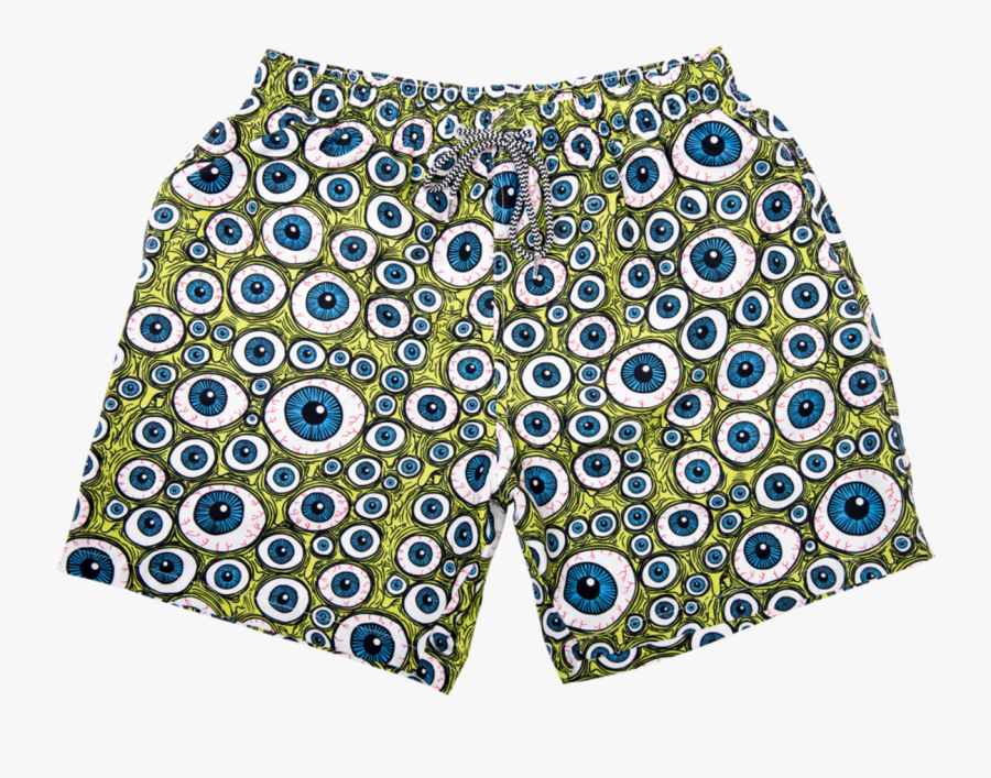 Heroin X Boardies Eyes Board Shorts - Board Short, Transparent Clipart